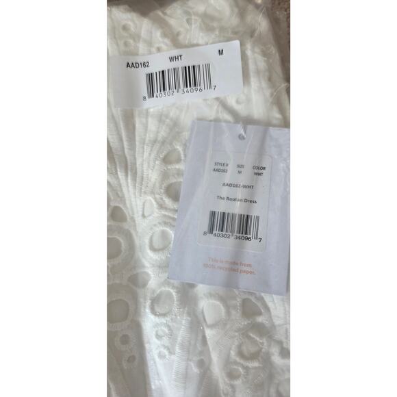 NWT Andie The Roatan Midi Dress White Women’s Medium - Picture 4 of 4